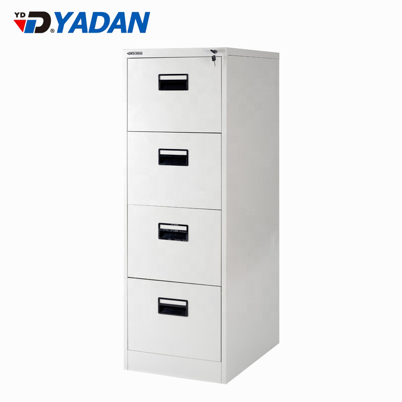 YD-D4B 4 Drawer Vertical Filling Cabinet with Anti Tilted Lock